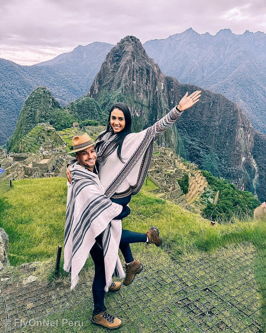Álbum de fotos: Excursionistas en Machu Picchu