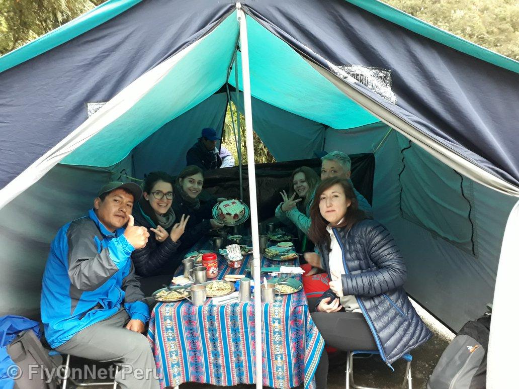 Álbum de fotos: Almuerzo durante el trek